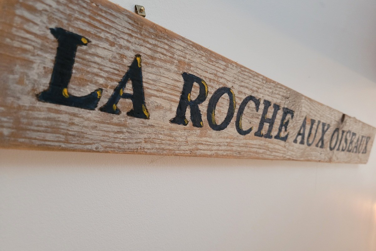 Location, Longère, Roche aux oiseaux, Ploubazlanec, Détail décoratif