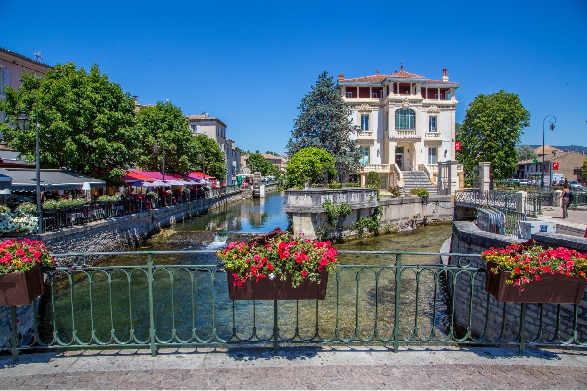 Vue L'Isle sur la Sorgue