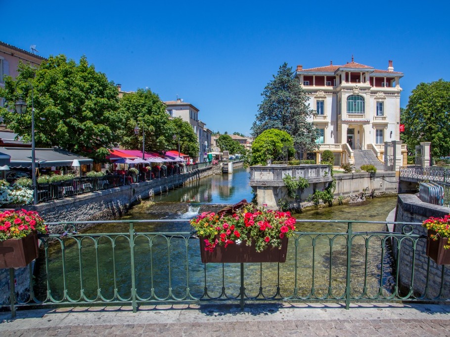 Vue L'Isle sur la Sorgue