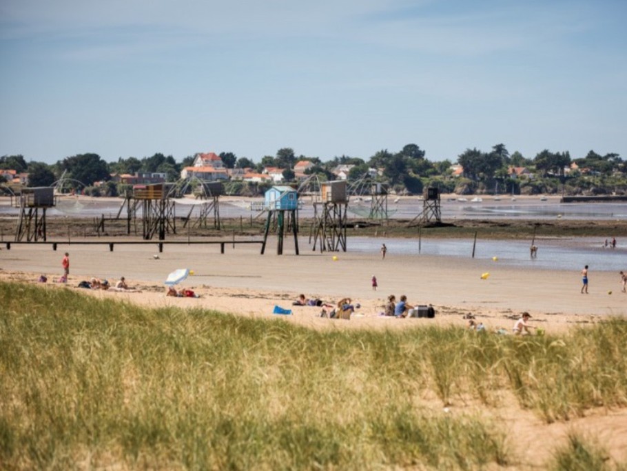 Plage de La Source à Tharon, labellisée Tourisme et Handicap