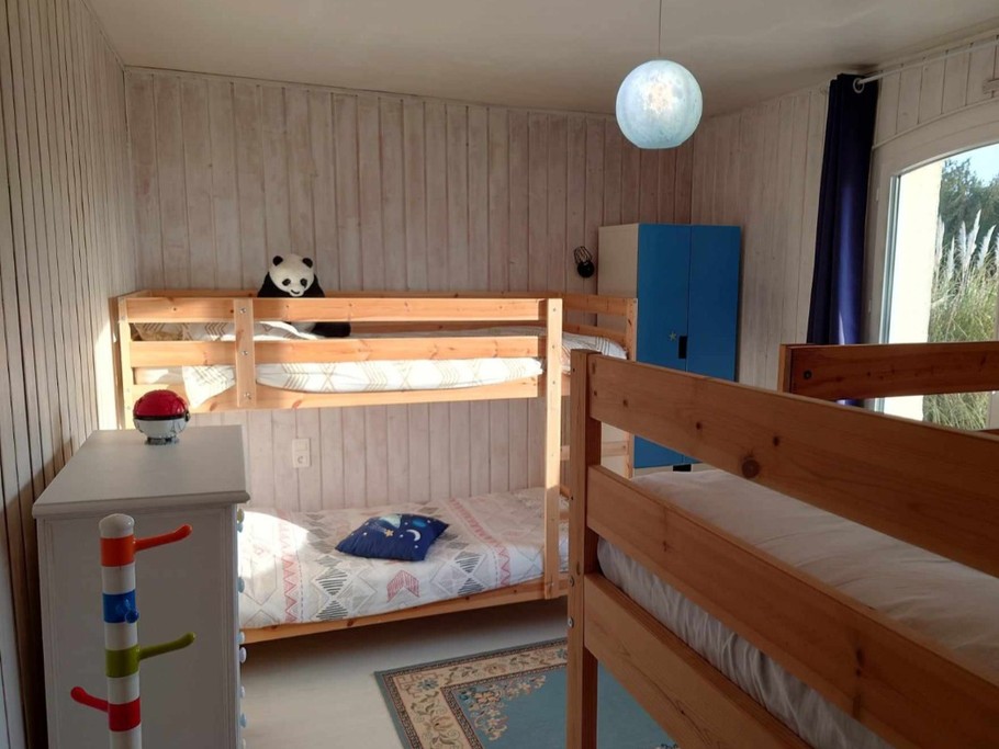 Chambre lits superposés en 90