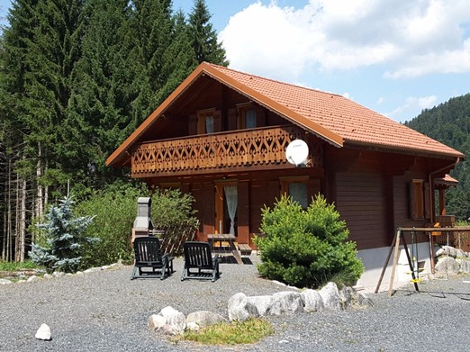La façade du chalet Mauselaine - Chalet familial Mauselaine - Séjour nature au cœur des Vosges