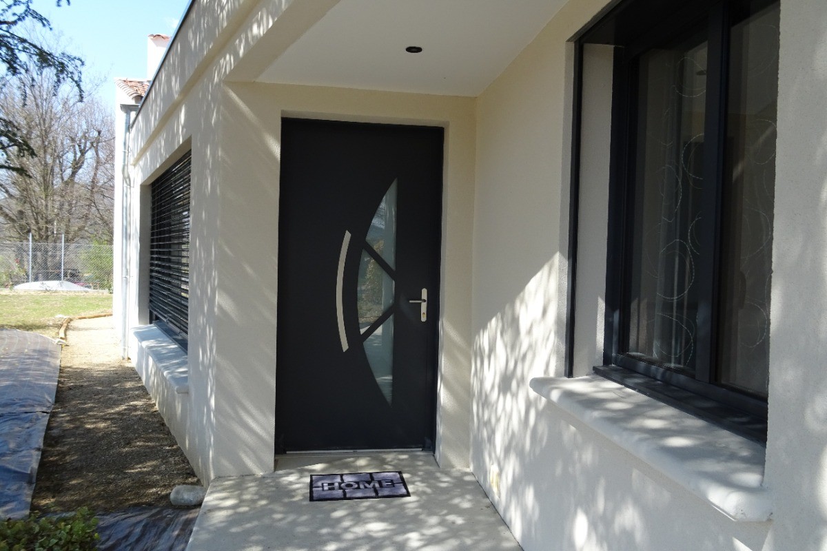 entrée de la maison