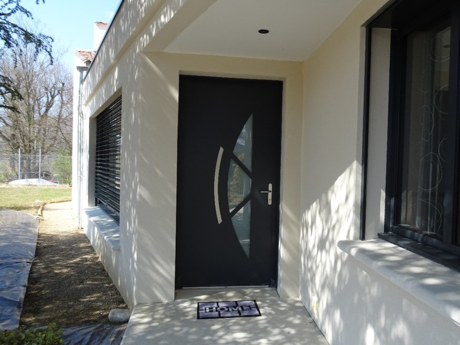 entrée de la maison