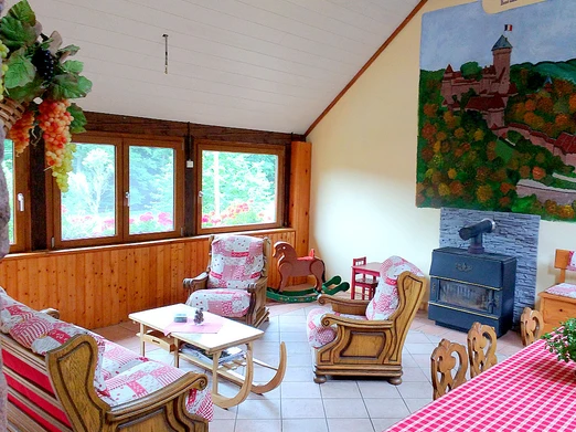 Covered terrace - Holiday rental - Rombach le Franc