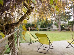 Passez du bon temps sur la terrasse