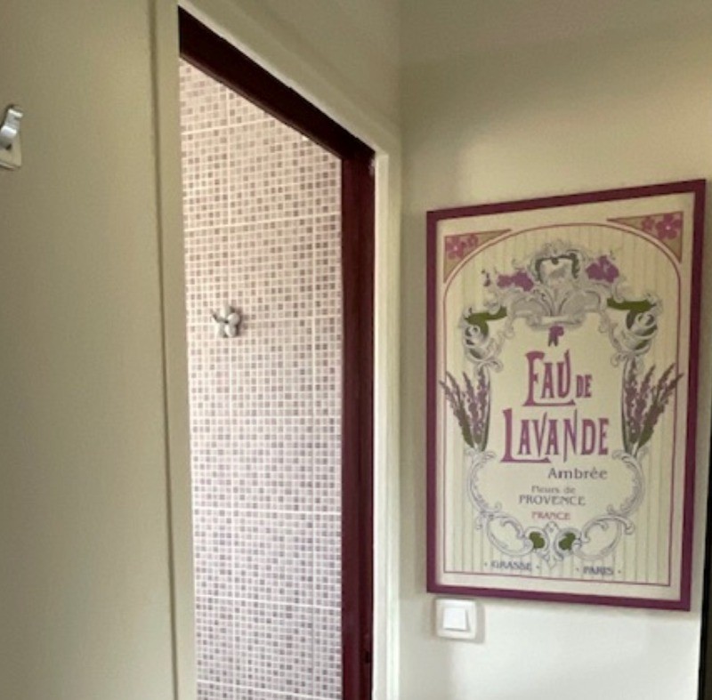 Salle d'eau avec douche - Appartement T2, Le Clos de la Buge (Sanary sur Mer, Var)