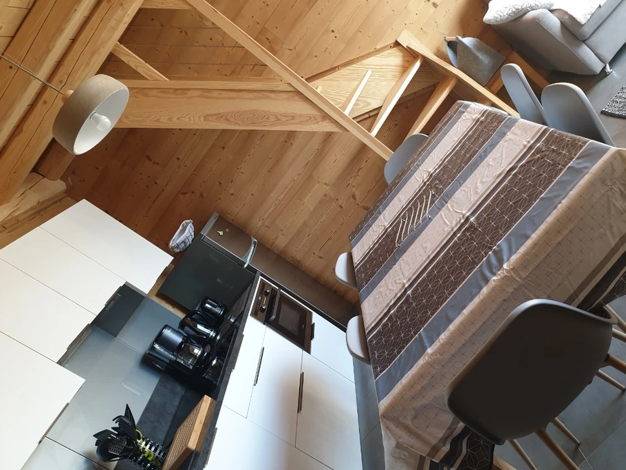 la cuisine toute équipée