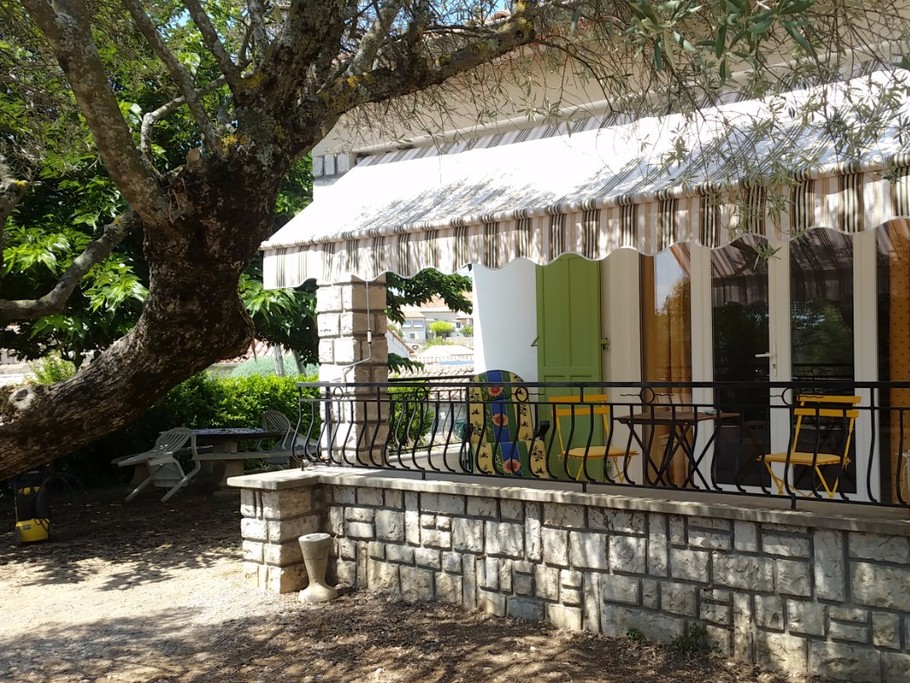 La terrasse couverte