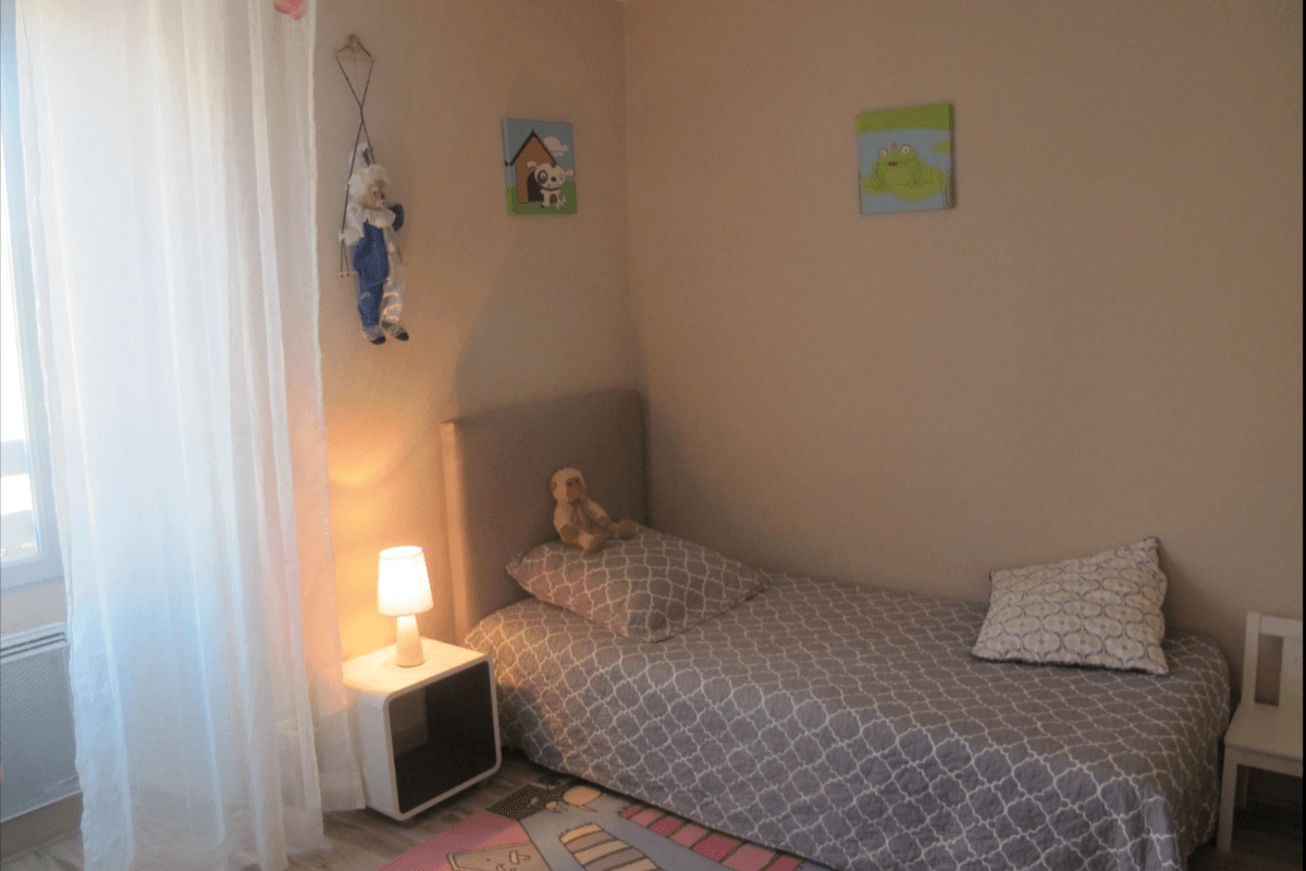 Chambre Bleue Lit en 90