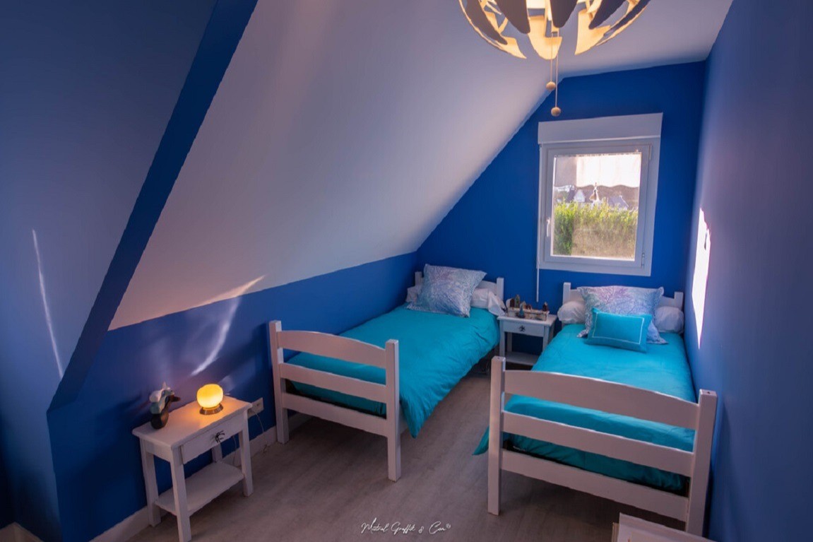 Chambre bleue