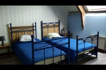 ch bleue 2 lits de 90