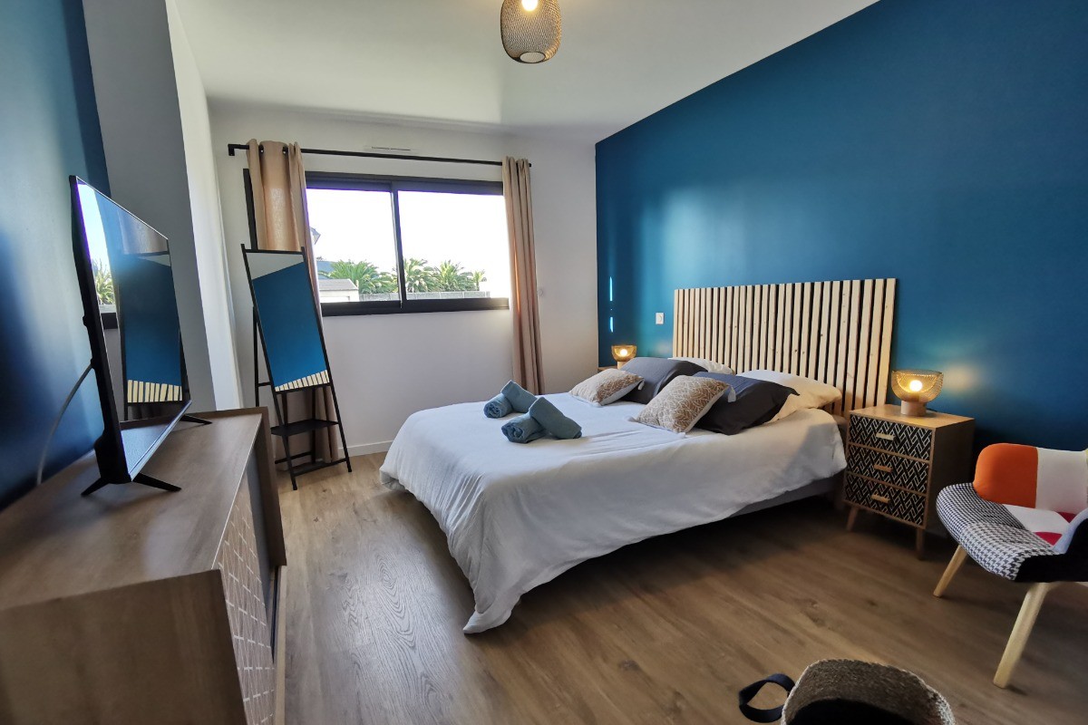 RDC : Chambre 1 avec lit 160