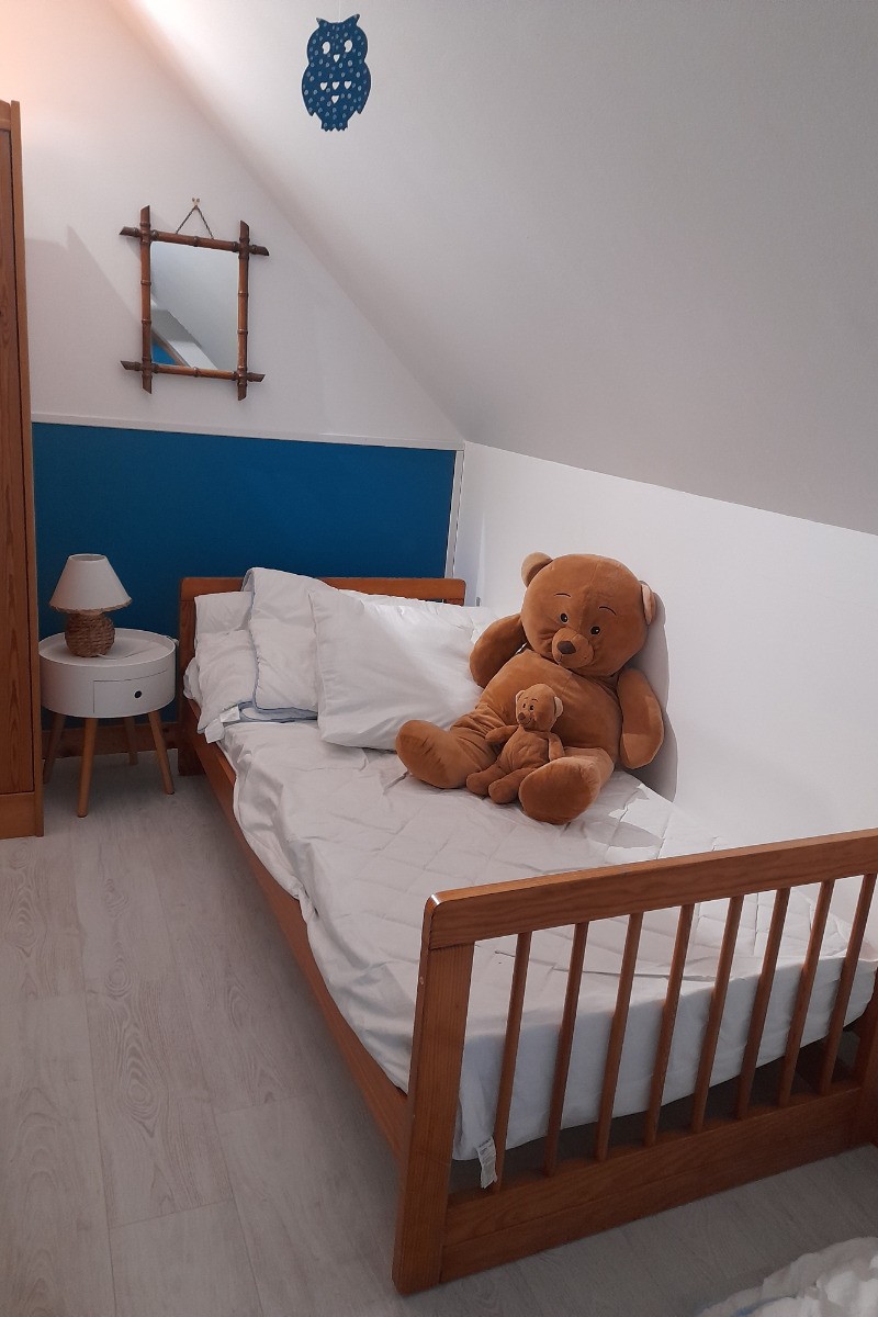 Maison, location Clévacances Bourbriac (Côtes d'Armor, Bretagne) -Chambre enfants