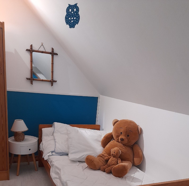Maison, location Clévacances Bourbriac (Côtes d'Armor, Bretagne) -Chambre enfants