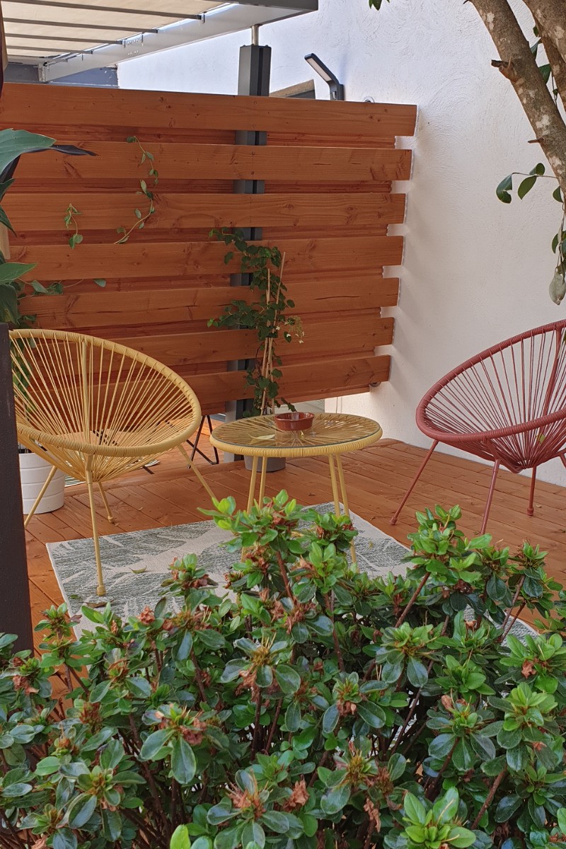 terrasse ombragée