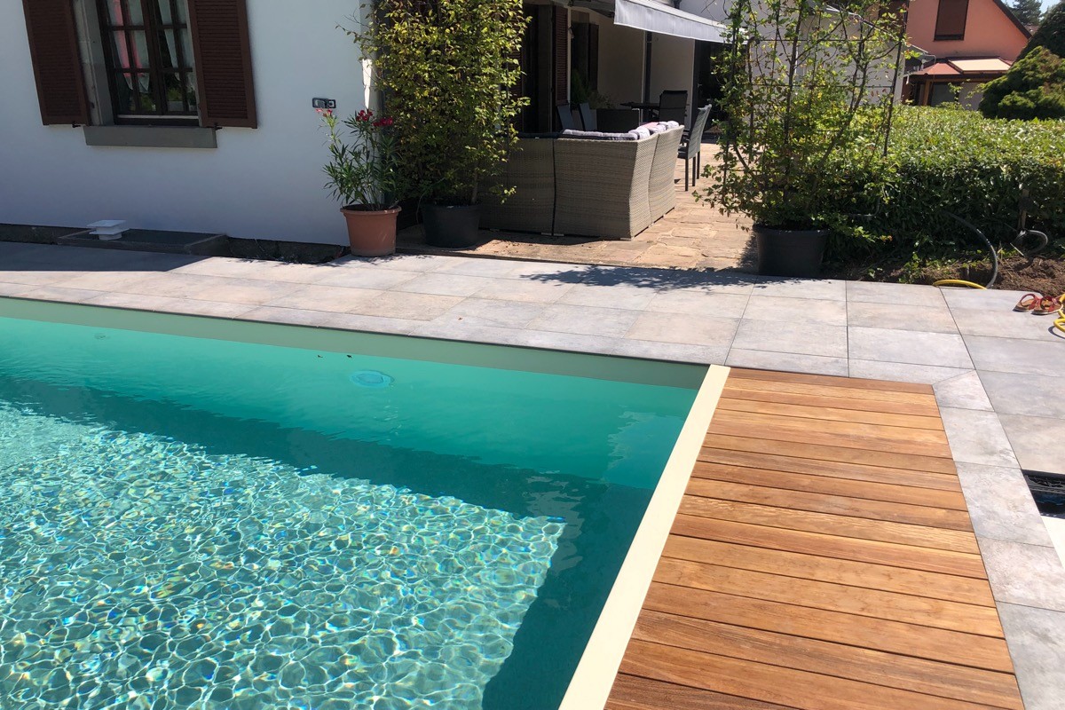 Piscine chauffée en saison