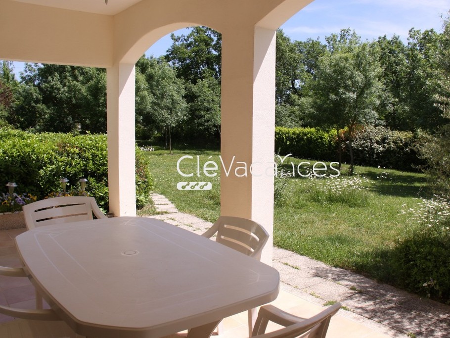 Terrasse sud couverte