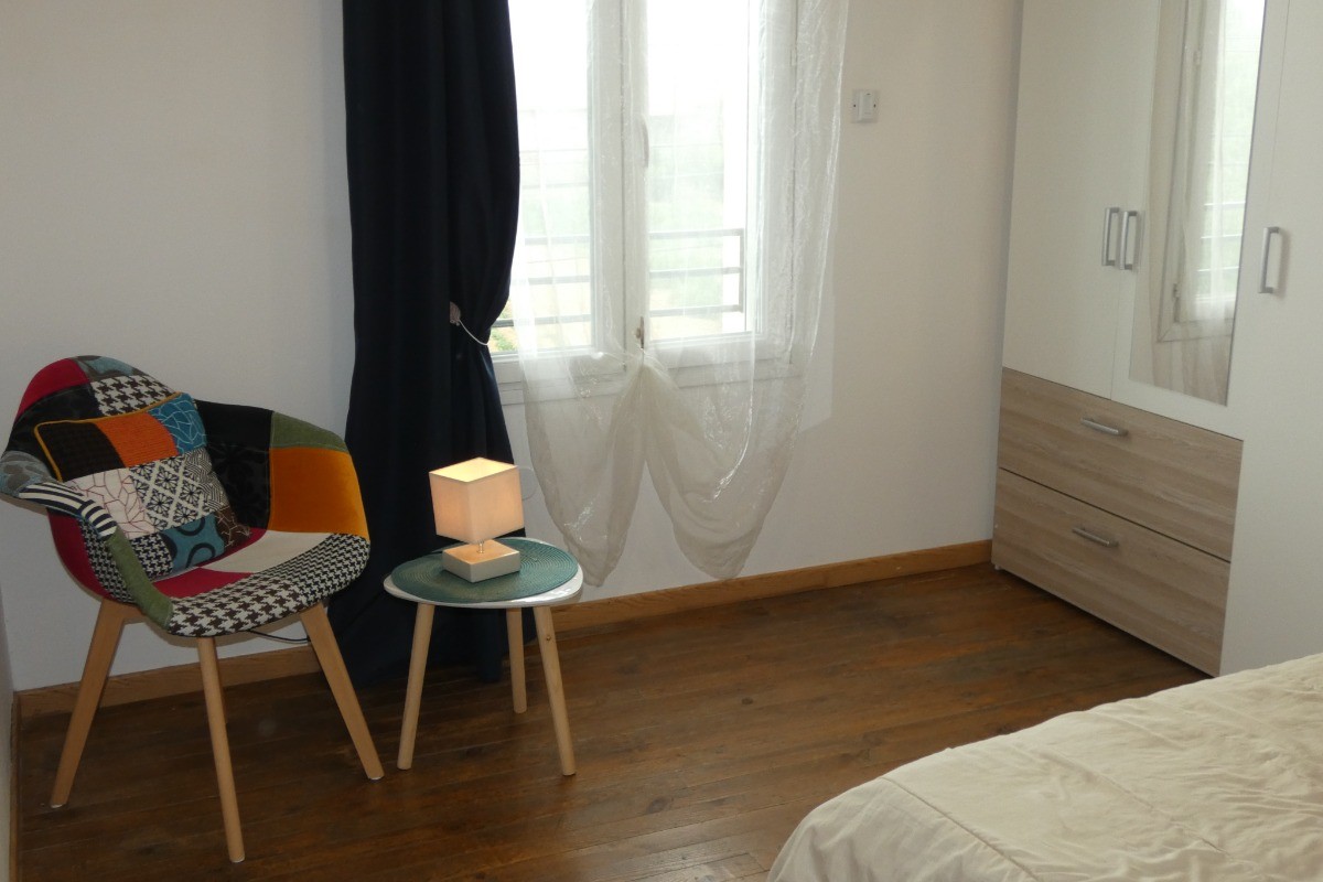 chambre bleue