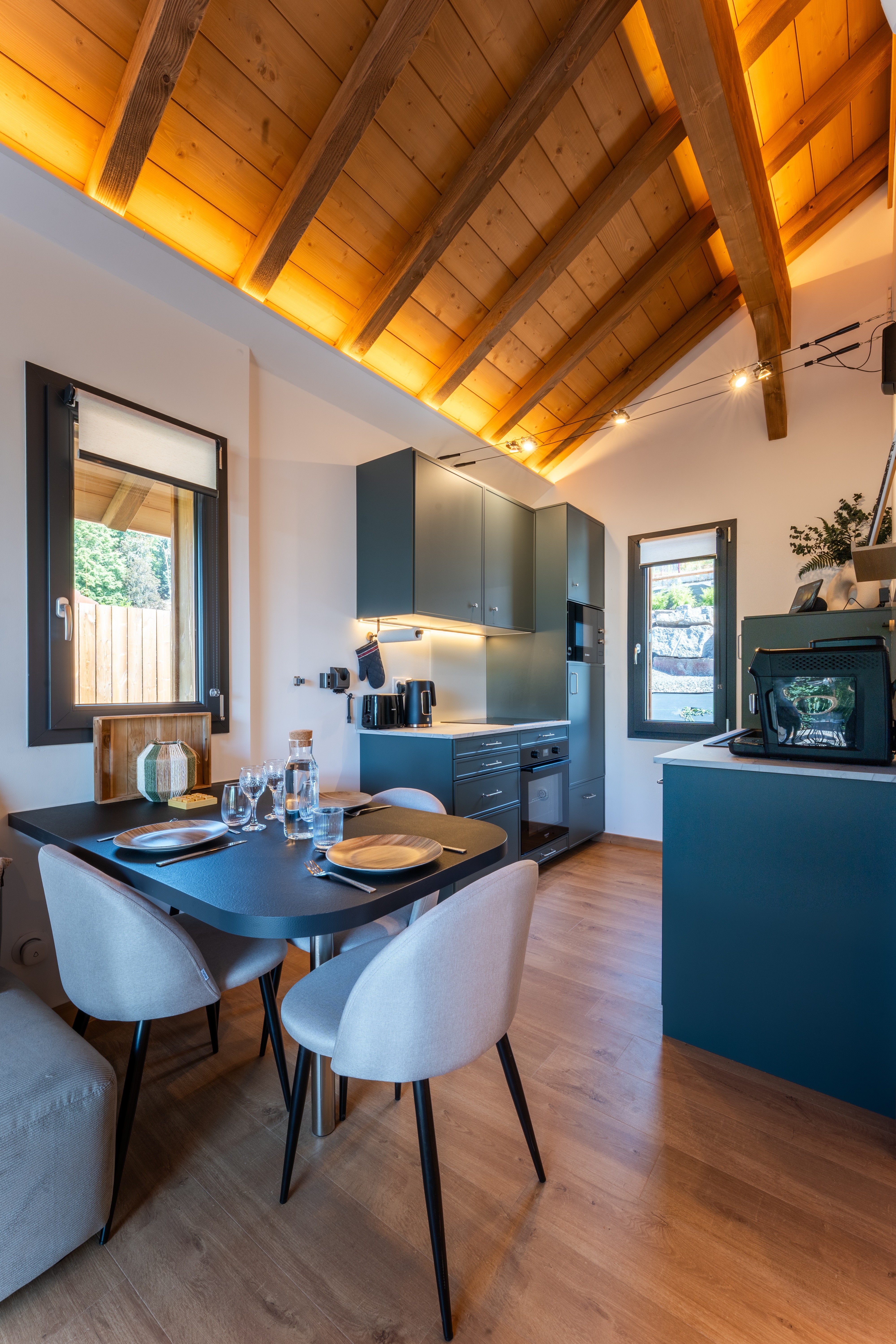 Cuisine ouverte - Chalet Forest Family - Domaine Epic Chalets
