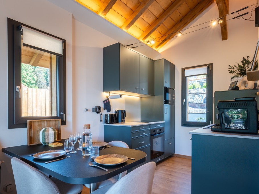 Cuisine ouverte - Chalet Forest Family - Domaine Epic Chalets