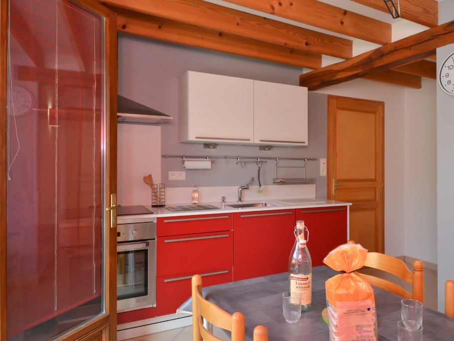 Cuisine équipée Gîte du Lavoir