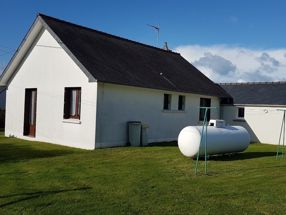 l'arrière de la maison