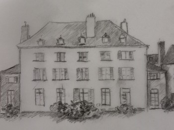 Château au fusain