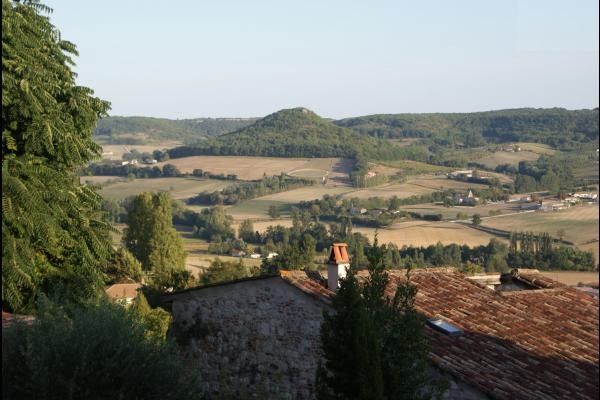 La vue depuis l'étage....
