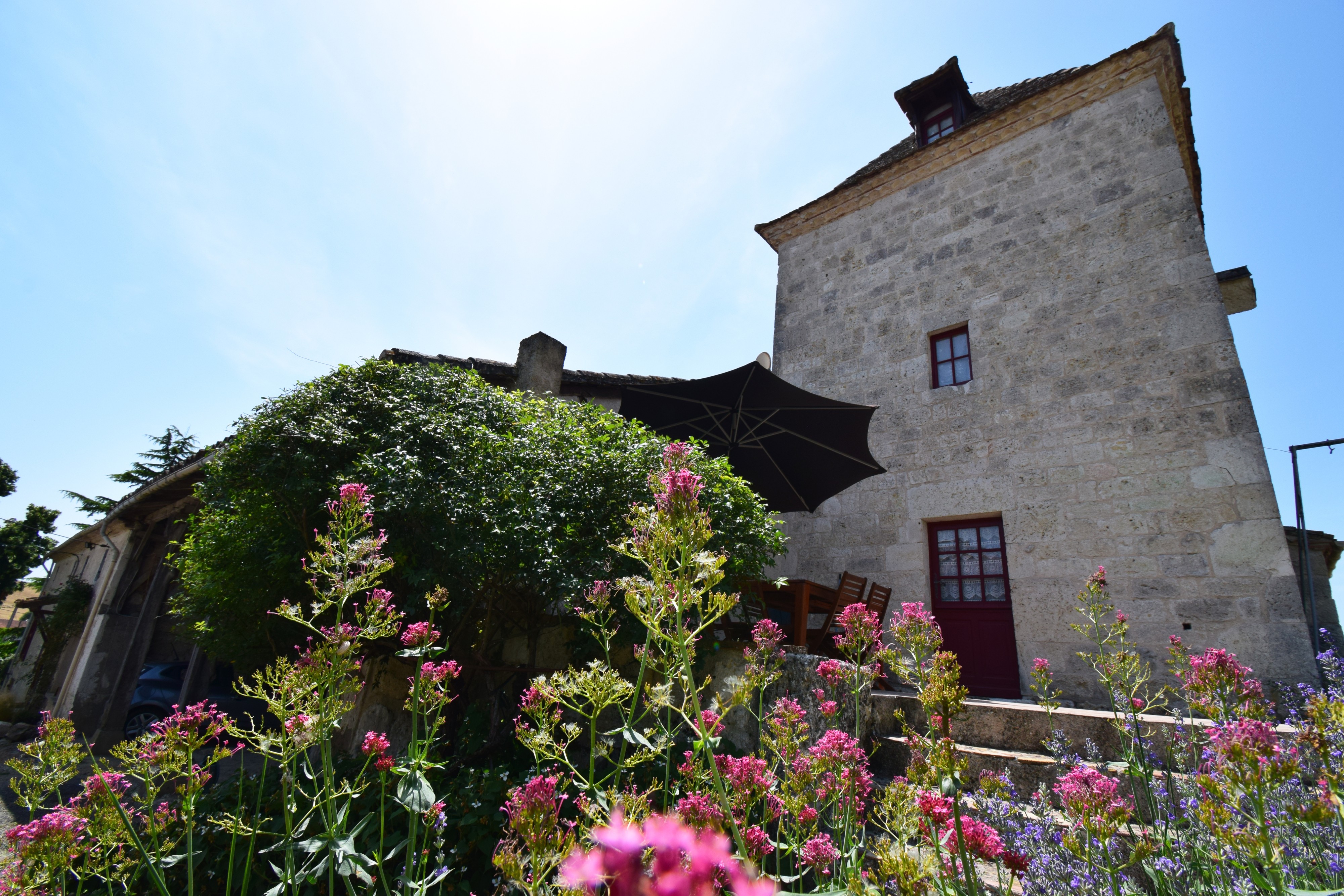 Vue gîte