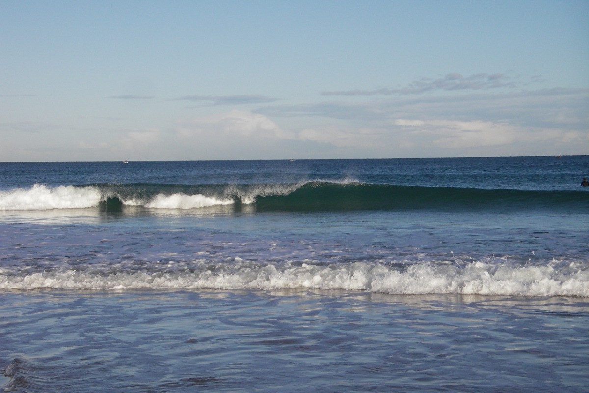 Grèves d'en Bas : vagues de surf