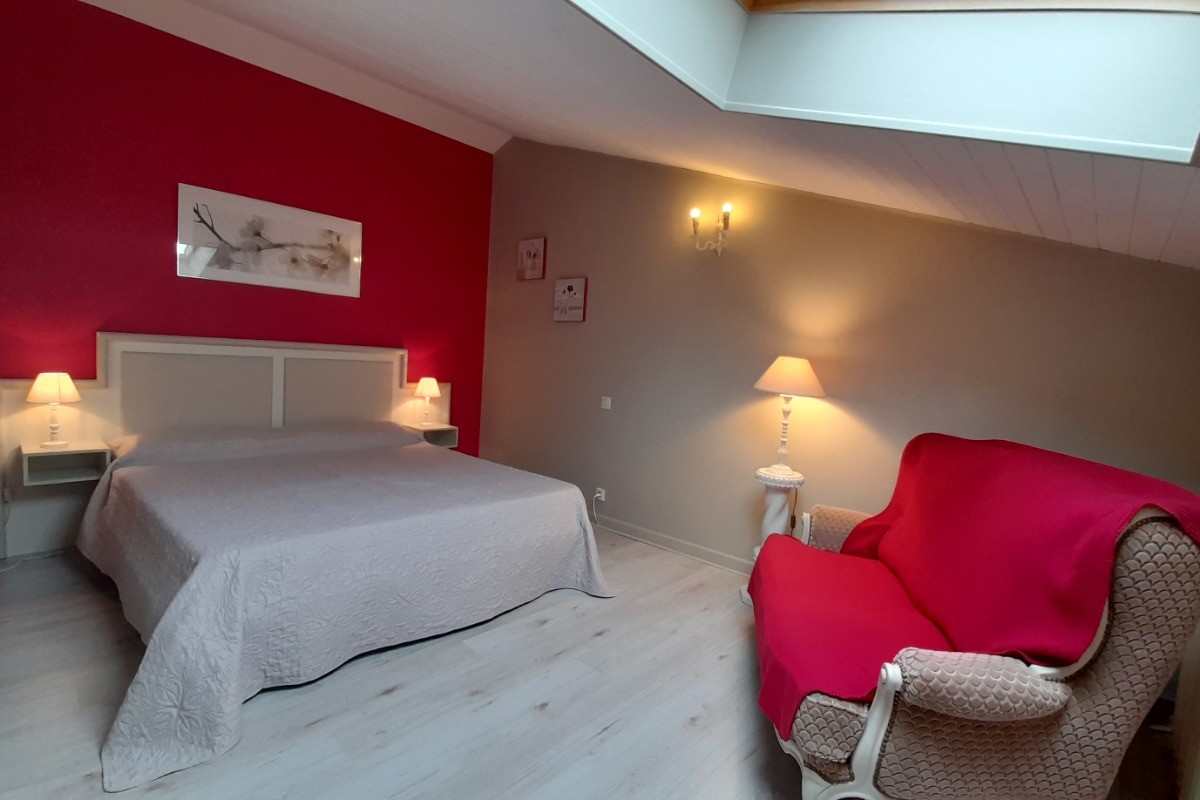 Chambre en mezzanine