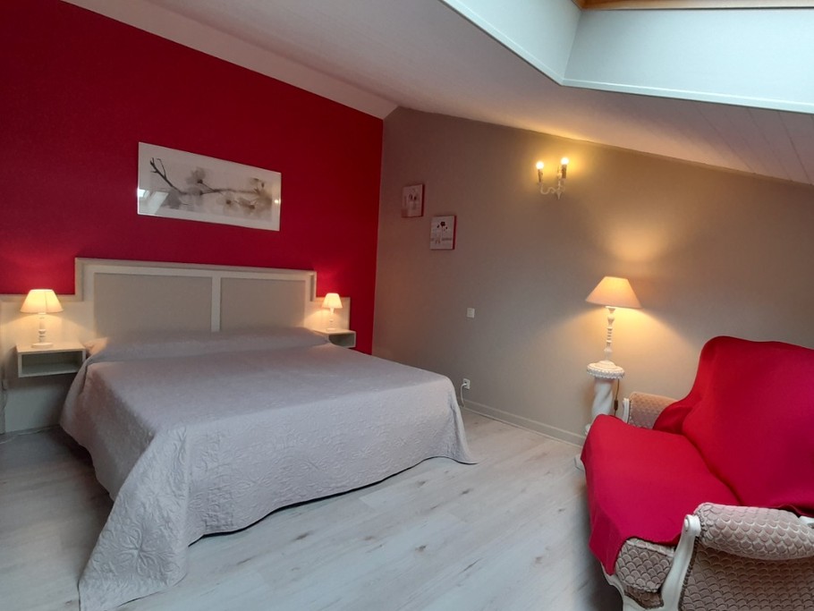 Chambre en mezzanine
