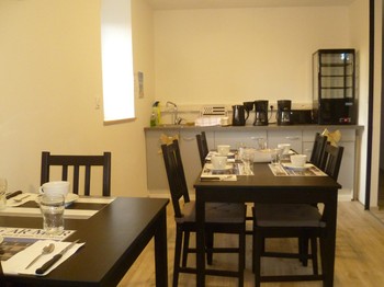 espace petit déjeuner