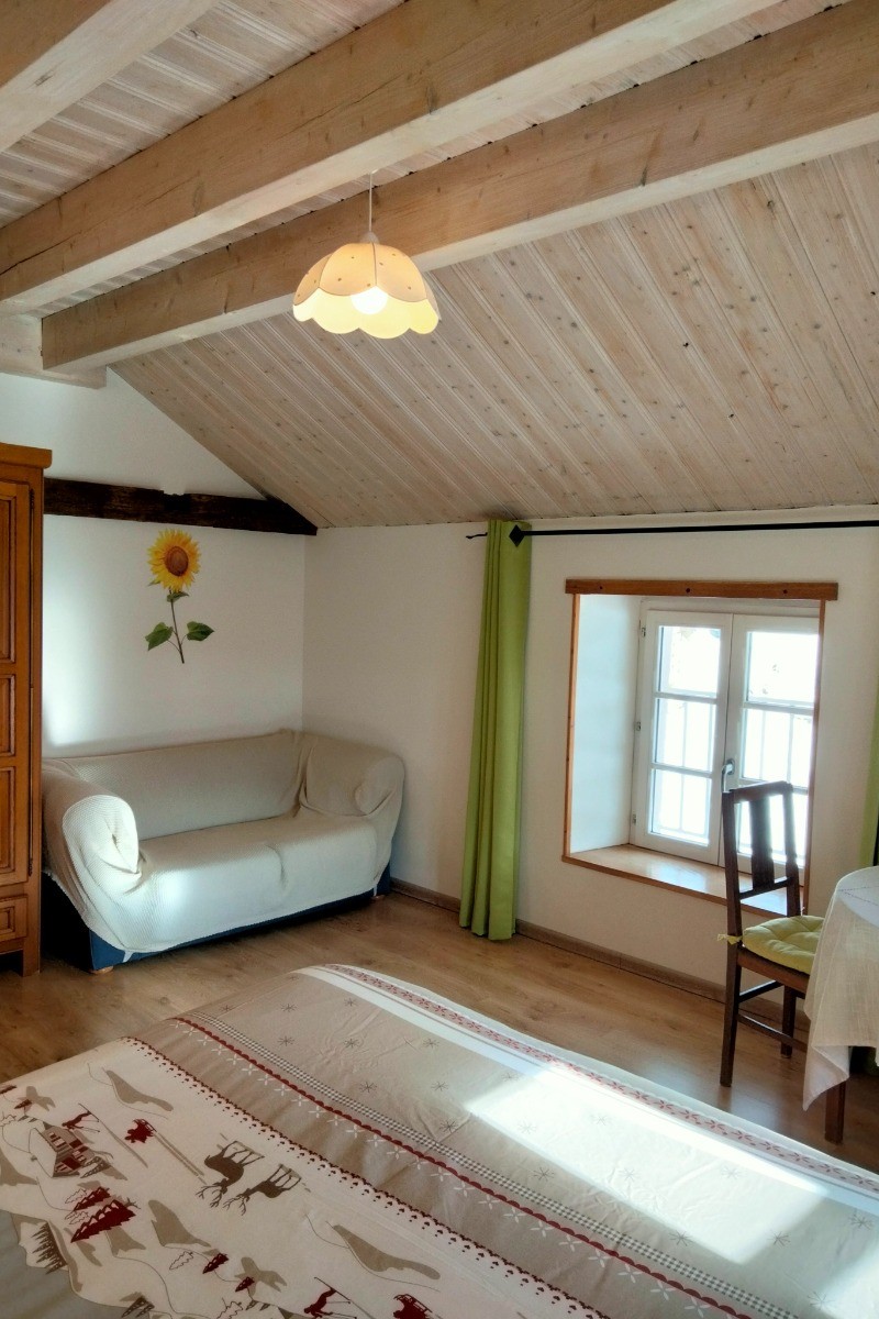 Chambre du levant - Gîte "Le Grenier du Roc" ancienne ferme au cœur des Vosges à Basse-sur-le-Rupt