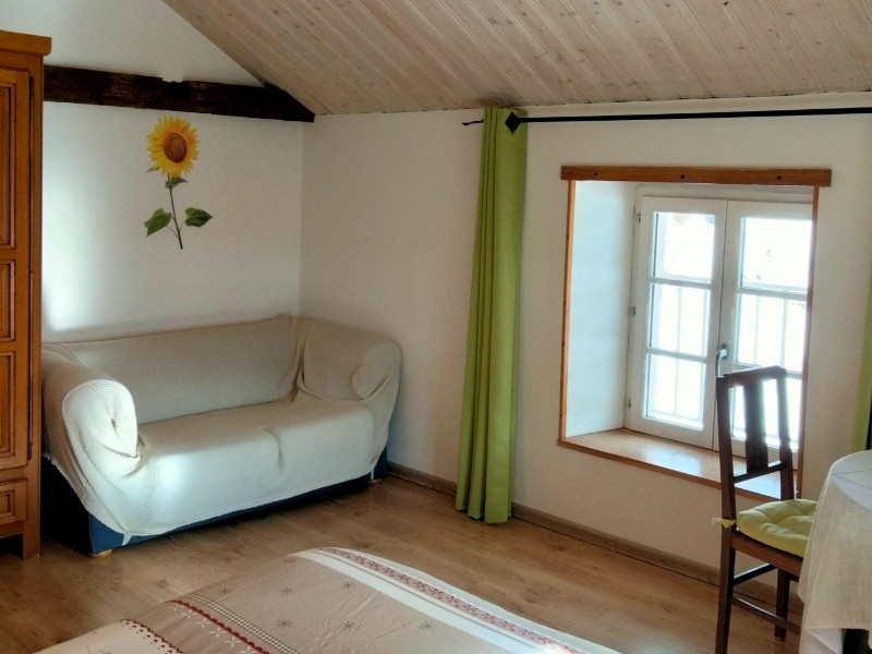 Chambre du levant - Gîte "Le Grenier du Roc" ancienne ferme au cœur des Vosges à Basse-sur-le-Rupt