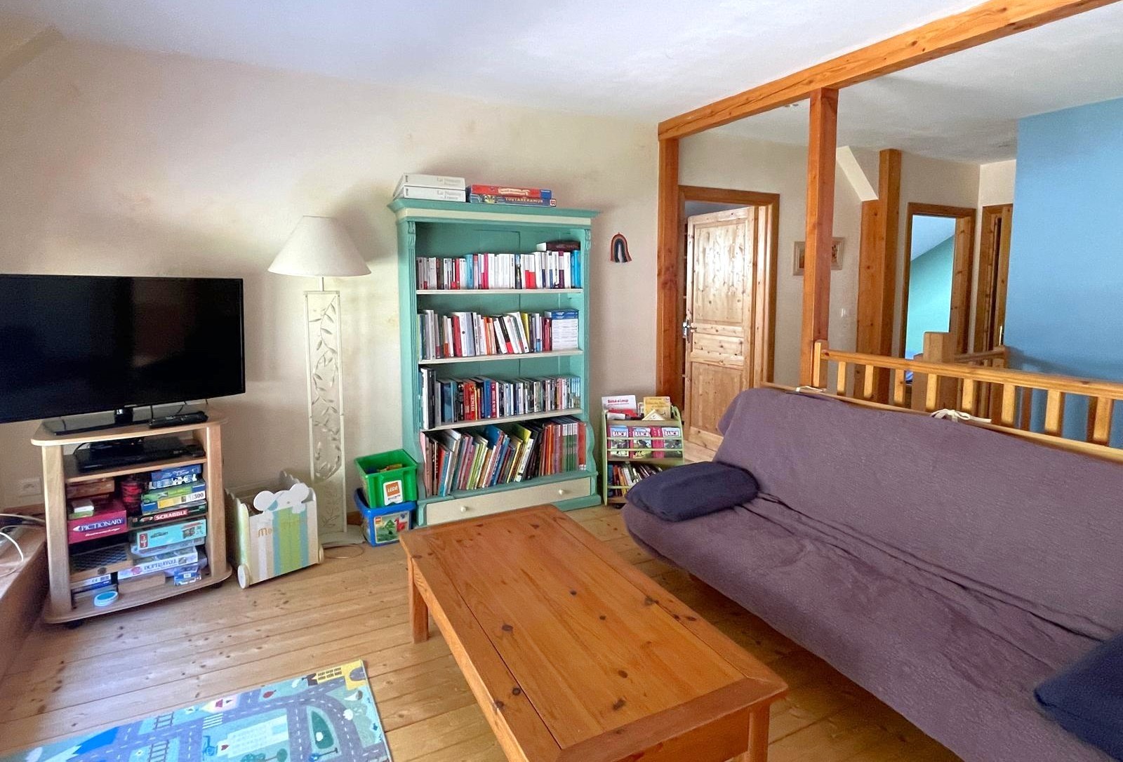 Mezzanine - îte de groupe Chevreuil au domaine Les Sources Folles