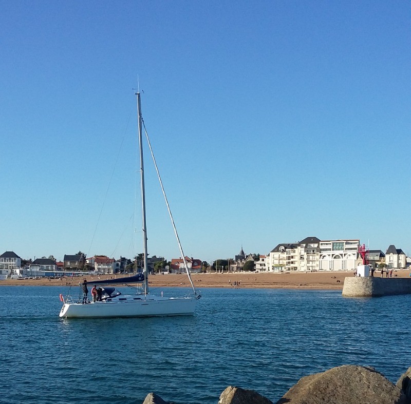entrée port Saint Gilles Croix de Vie