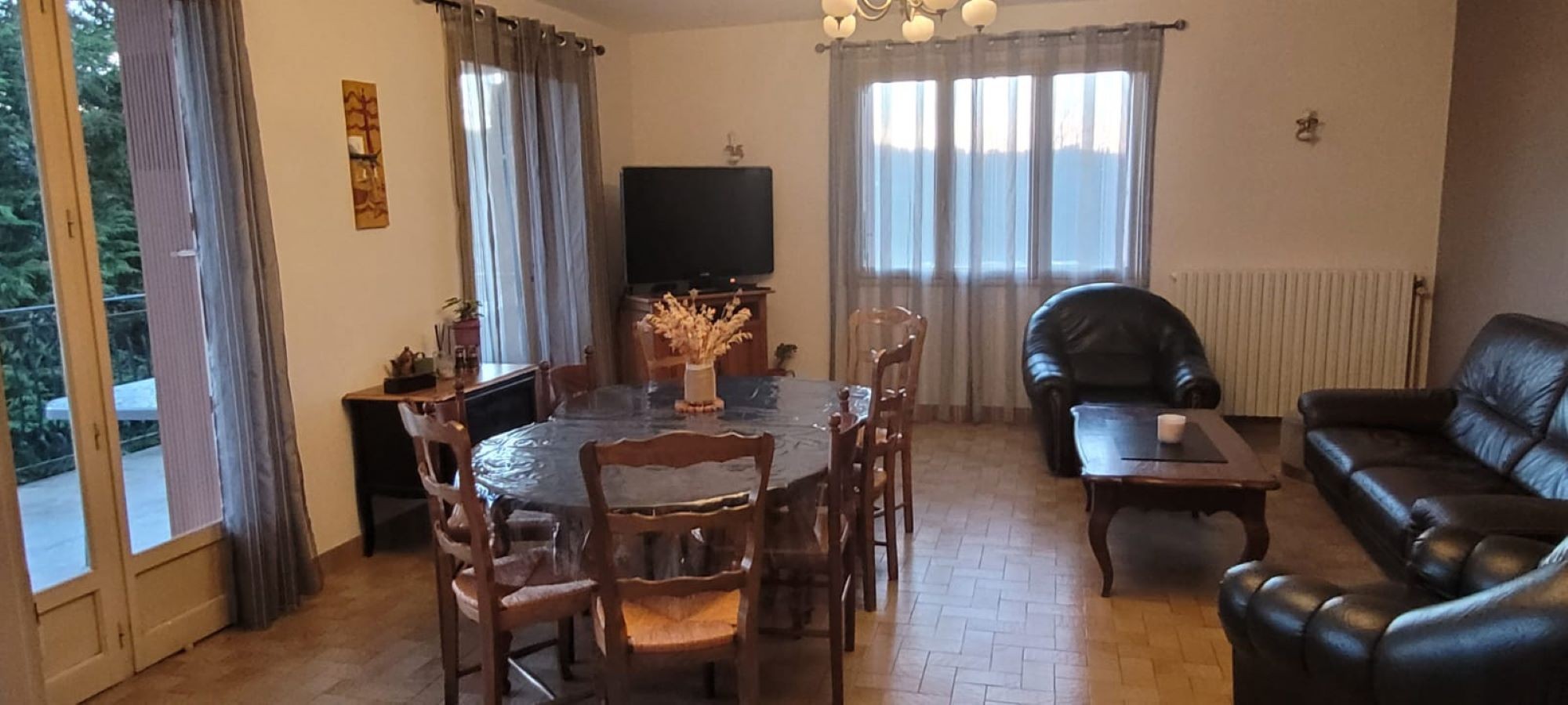 "Chez Cécile" - Olliergues - Séjour