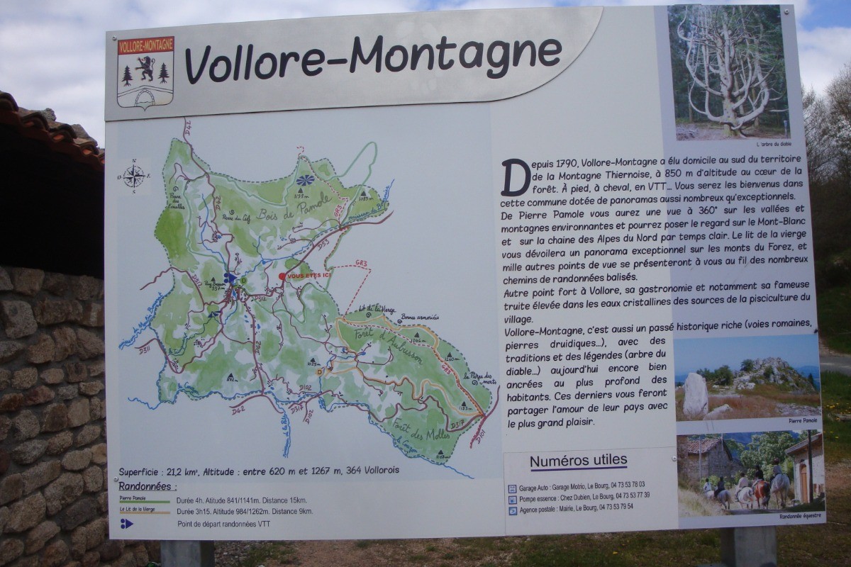 vollore montagne