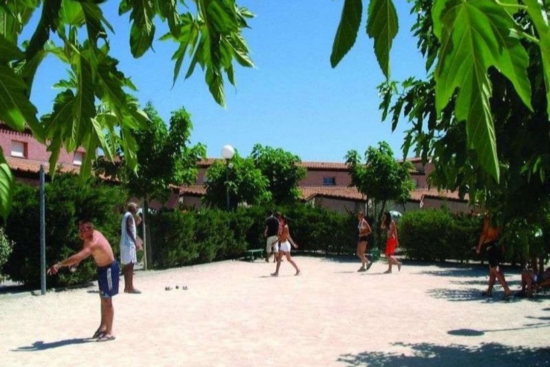 Terrain de pétanque de la résidence