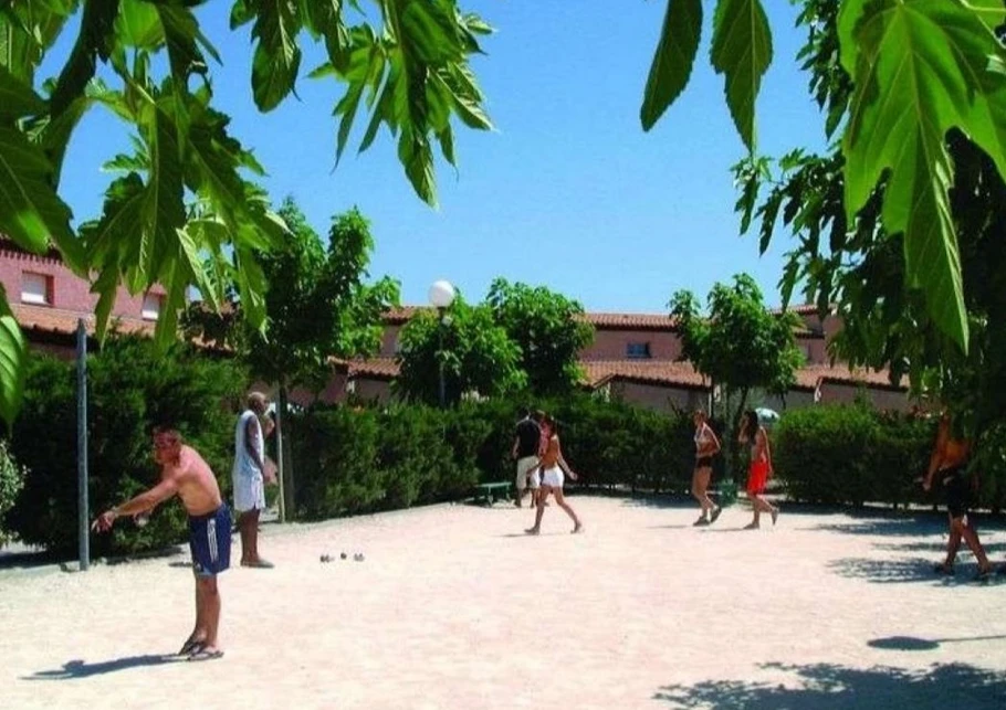 Terrain de pétanque de la résidence