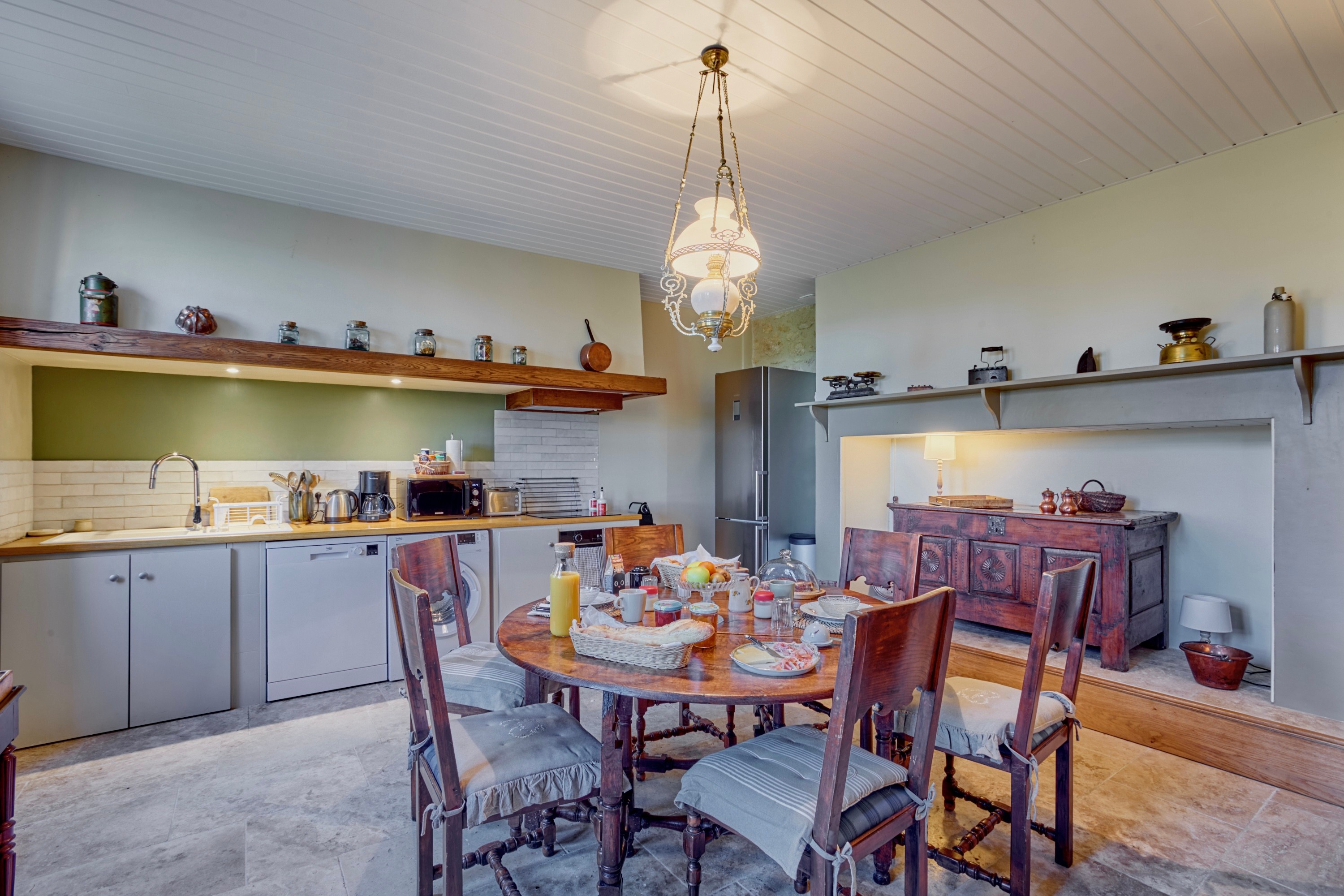 Cuisine du gîte Charme