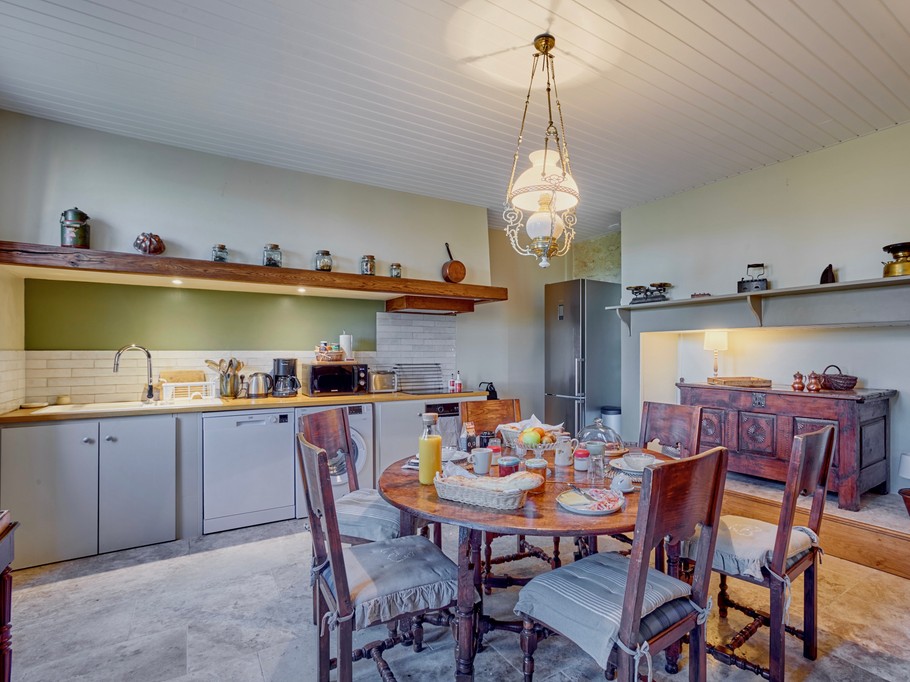 Cuisine du gîte Charme