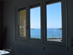 Vue de la cuisine à marée haute