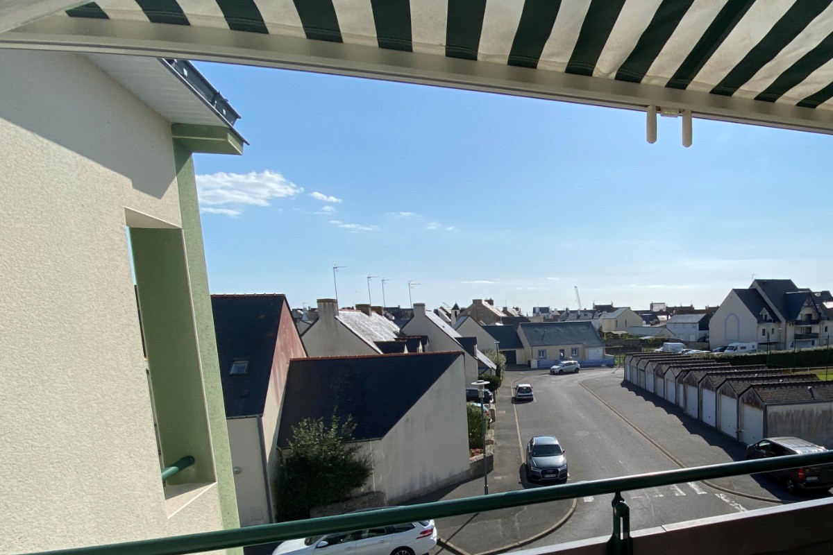 Vue du balcon.