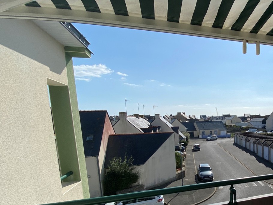 Vue du balcon.
