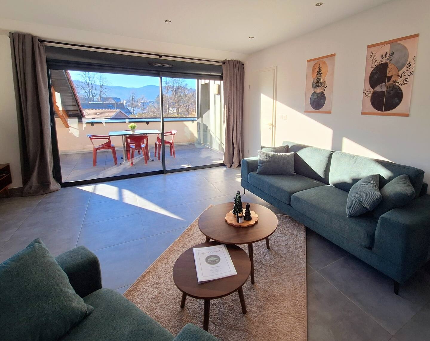 Salon - Gîte au cœur du centre ville de Gérardmer