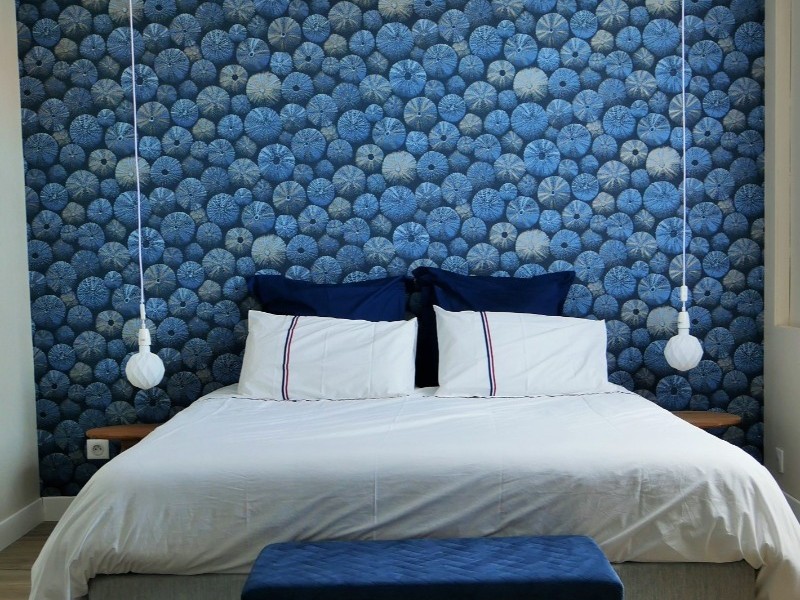 Maison 1 - Suite parentale Oursins (Lit 160x200),armoire, salle d'eau attenante