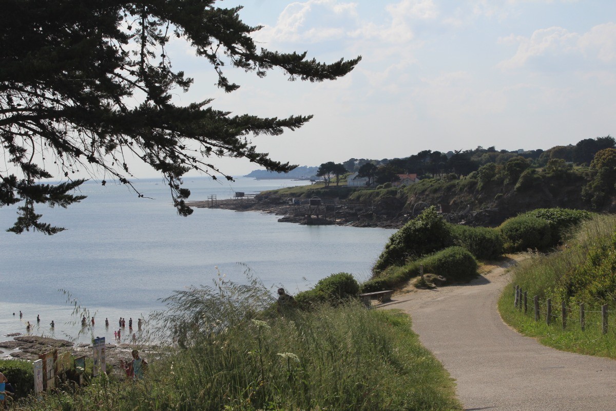 chemin des douaniers et plage de la Joselière
